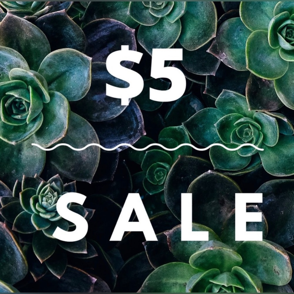 ***BUNDLE 5 ITEMS AND EACH ITEM IS $5!***